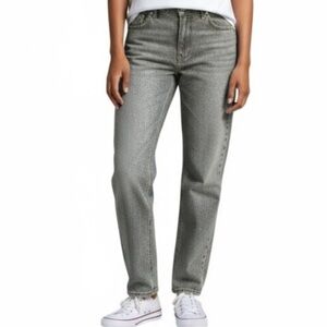 Joe's Jeans Metallic Gray Women's Skinny Jeans